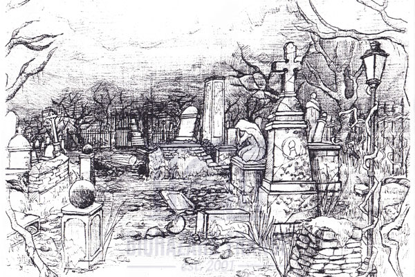 Illustration du cimetière